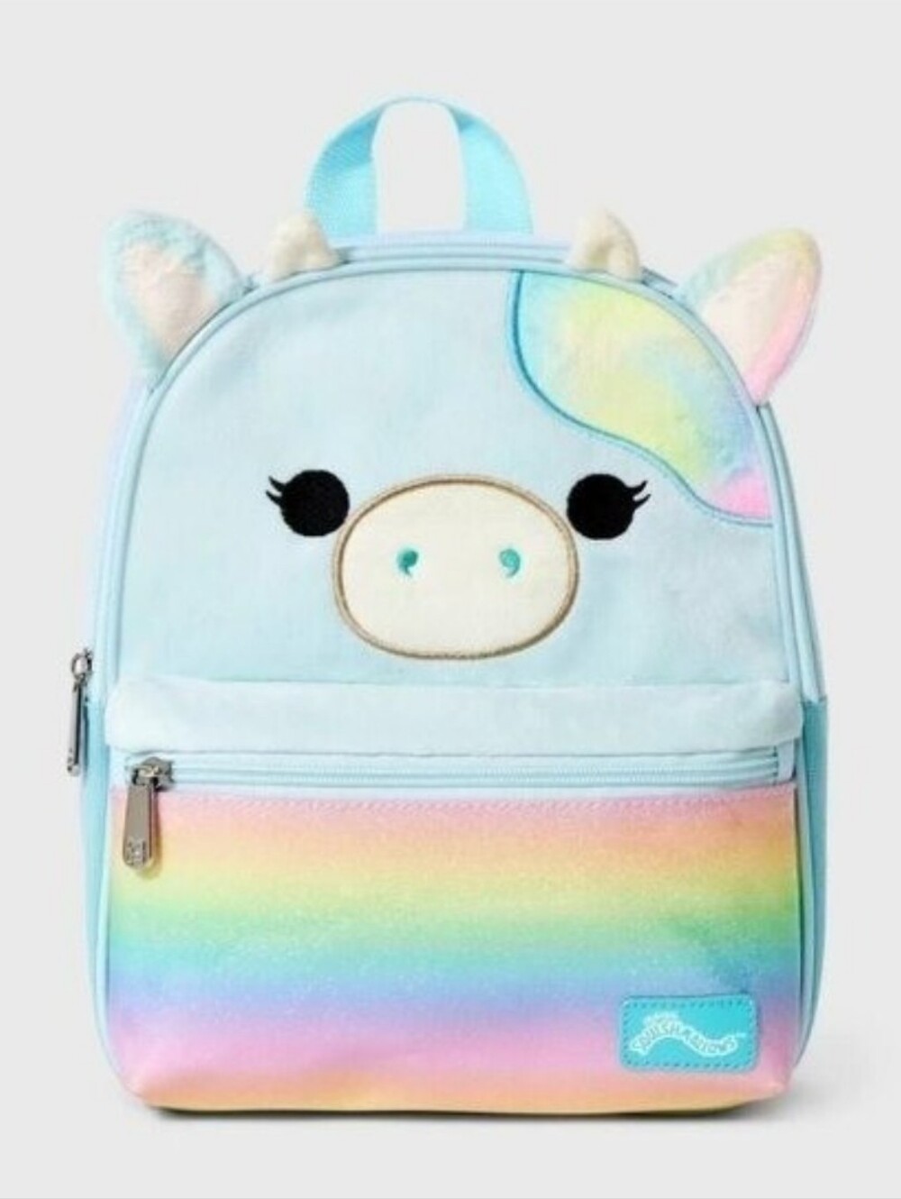 Squishmallows Backpack Caedia Cow Bioworld Soft and Cute EUC Used Once